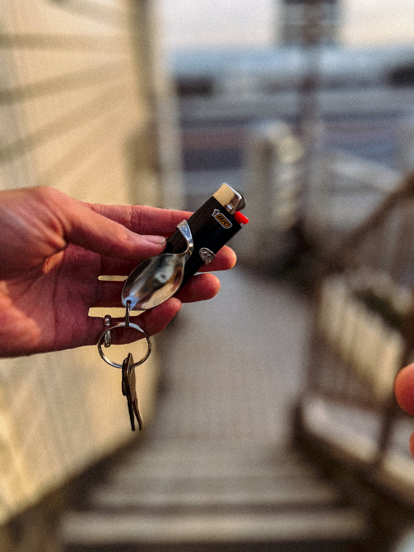 Spoon Lighter Holder