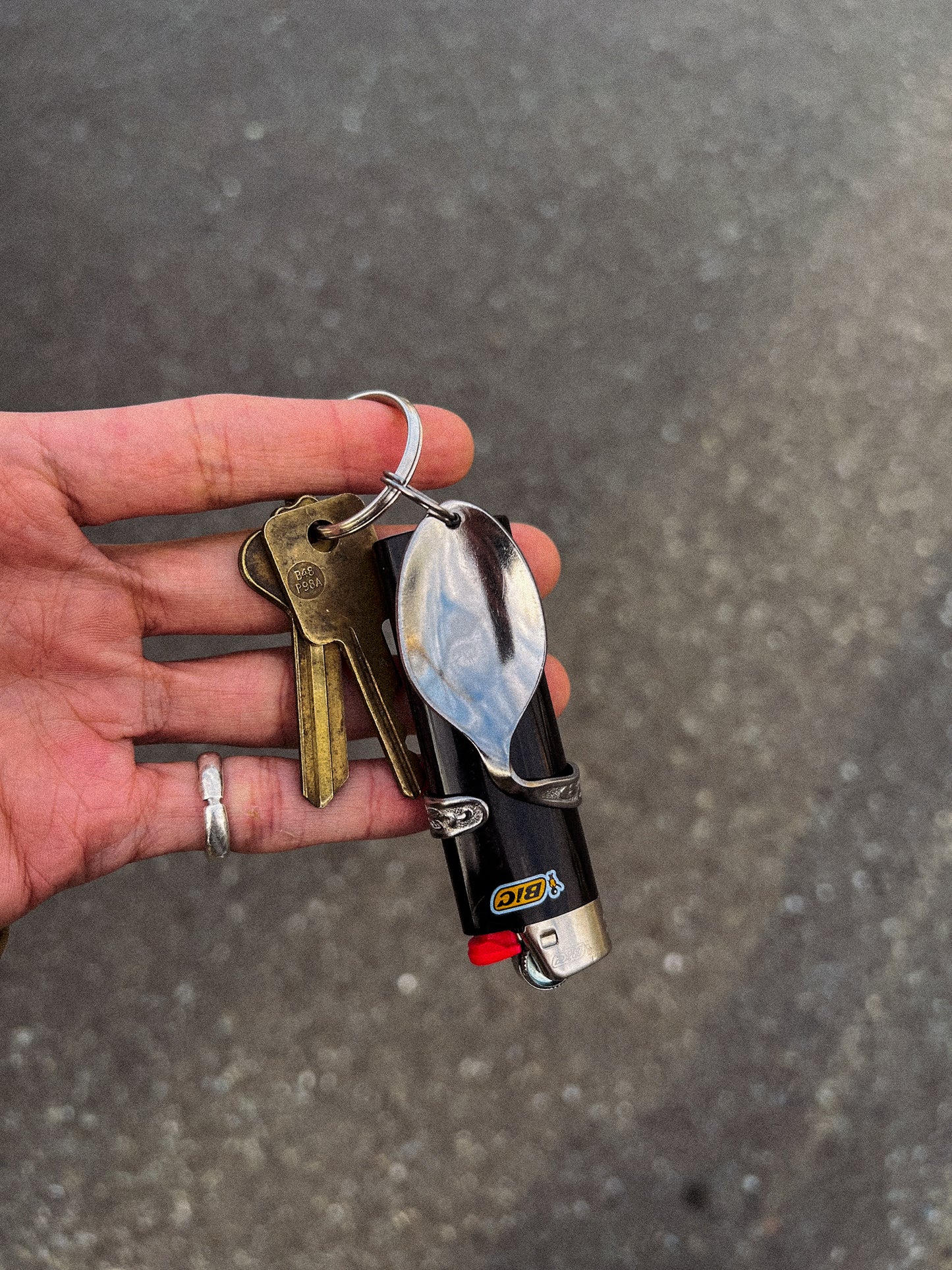 Spoon Lighter Holder